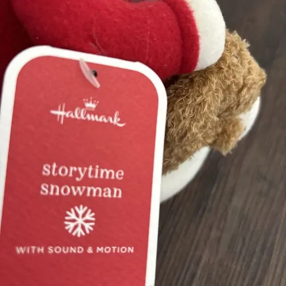2019 HALLMARK STORYTIME SNOWMAN JINGLE PALS NEW TECHNO PLUSH Retro Y2K NWT - Picture 4 of 4